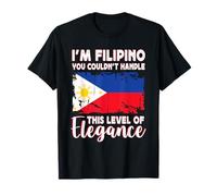 Philippines Flag Proud Elegant Filipino Boyfriend Girlfriend Camiseta