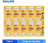 Philips 10 Uds Vision H4 H7 H11 12V lámparas halógenas estándar para coche faro Original brillante bombillas auténticas para automóvil al por mayor