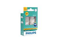 Philips 11065ULAX2 LED foco de señalización para automóvil (WY21W amber), naranja, Set de 2