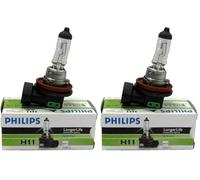 Philips 12362LLC1 - Bombilla H11 para faros delanteros (12 V, 55 W) (Paquete de 2)
