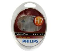 Philips 12972 Vision Plus - Bombilla H7 (2 unidades, 12 V, 55 W)