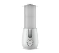 Philips Avent Premium calentador y esterilizador 2 en 1 con tecnología de baño de agua estándar de calidad hospitalaria, sensor de temperatura inteligente, prevención de zonas calientes, SCF359/00