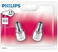 Philips 2 x 25W SES E14V Bombillas de horno de rosca pequeña regulable, lámparas de sal del Himalaya, lámparas lava, máquina de coser, refrigeradores y otros electrodomésticos