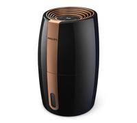 Philips 2000 Humidificador de aire NanoCloud, 32m², 200 ml/h, Sensor, Negro | 99,97% menos bacterias, depósito de 2L, NanoCloud, 200 ml/h, silencioso 33 dB, temporizador, modo Noche (HU2718/10)
