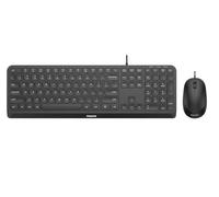 Philips 2000 Series SPT6207B/00 Keyboard Mouse Included USB US English Black