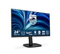 Philips 24B2U3301 24 pulgadas - Monitor de oficina Panel IPS, Full HD, 4 ms, 120 Hz, USB-C, HDMI, DisplayPort, negro