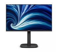 Philips 24B2U3301D Monitor 24 Pulgadas WUXGA, 100 Hz, IPS, 4 ms GtG, Adaptive Sync., Altura Ajustable, Altavoces (1920x1200, 1x HDMI 1.4, 1x DP, USB-Hub), Negro