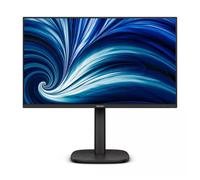 Philips 24B2U3301D Monitor 24 Pulgadas WUXGA, 100 Hz, IPS, 4 ms GtG, Adaptive Sync., Altura Ajustable, Altavoces (1920x1200, 1x HDMI 1.4, 1x DP, USB-Hub), Negro