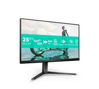 Philips 24B2U3301D Monitor 24 Pulgadas WUXGA, 100 Hz, IPS, 4 ms GtG, Adaptive Sync., Altura Ajustable, Altavoces (1920x1200, 1x HDMI 1.4, 1x DP, USB-Hub), Negro