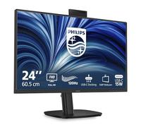 Philips Monitor 24B2U3301H 24 pulg. IPS 120Hz FHD 4ms Adaptive Sync Webcam Altura Ajustable Negro
