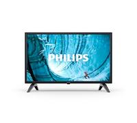 Philips 24PHS6019 Smart HD LED - Pantalla de 24 Pulgadas con Plataforma Titan OS, Pixel Plus y Sonido Dolby Audio, Funciona con Alexa y con el Asistente de Voz de Google - Bisel Negro Mate