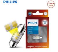 Philips 24V LED C5W 30mm adorno Ultinon Pro6000 6000K blanco Fest bombilla camión señal Interior lámpara de matrícula 24844CU60X1