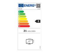 Philips 272S1M Monitor 27 Pulgadas FHD, 75Hz, IPS, 4 ms GtG, Adaptive Sync., Altura Ajustable, Altavoces (1920x1080, 1x HDMI 1.4, 1x DP 1.2, USB-Hub), Negro