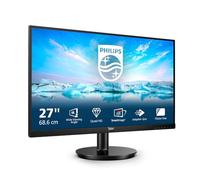 Philips 275V8LA Monitor 27 Pulgadas QHD, 75Hz, VA, 1 ms MPRT, Adaptive Sync., FreeSync, Altavoces (2560x1440, 2X HDMI 1.4, 1x DP 1.2), Negro