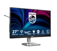 Philips 27B2N4500 - Monitor QHD de 27 Pulgadas, Altavoces, Altura Ajustable, sincronización adaptativa (2560 x 1440, 120 Hz, 2 HDMI 2.0, DisplayPort 1.2, concentrador USB), Color Negro y Gris