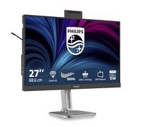 Philips 27B2U4601H Monitor 27 Pulgadas 120Hz Panel IPS, 4ms GtG, Altavoces, Webcam, Altura Ajustable, (2560x1440 HDMI 1x 2.1 TMDS DP 1x 1.4 USB Hub) Gris Antracita