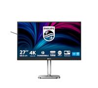 Philips 27B2U6903 - Monitor Ultra HD de 27 Pulgadas, Altura Ajustable, Altavoces (3840x2160, 60 Hz, 2X HDMI, DisplayPort, Thunderbolt 4, RJ45, USB HUB) Negro Gris