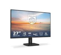 Philips 27E1N1300A Monitor 27 Pulgadas FHD, 100Hz, IPS, 1 ms MPRT, Adaptive Sync., Altavoces (1920x1080, 1x HDMI 1.4, USB-Hub), Negro
