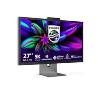 Philips 27E3U7903 Monitor 27” 5K, 70Hz, IPS Black, 4ms MPRT, Adaptive Sync, HDR600, Altura Ajustable, Webcam, Altavoces, (2560x1440, HDMI 1x 2.1, DP USB Hub) Gris