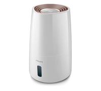 Philips 3000 Humidificador de aire NanoCloud, 45m², 300ml/h, Sensor, Blanco | 99,97% menos bacterias, depósito de 3L, NanoCloud, cobertura 45 m², silencioso 33 dB, modo sueño (HU3916/10)