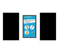 Philips 3000 series 24BDL3751T/00 pantalla de señalización Panel plano interactivo 60,5 cm (23.8") LCD Wifi 250 cd / m² Full HD Negro Pantalla táctil Procesador incorporado Android