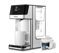 Philips 3100 Series Dispensador de Agua Caliente con Filtración Taste+, Agua Caliente filtrada en Segundos, Reduce el Cloro y la Cal, No Requiere Instalación