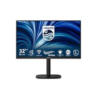 Philips 32B2N3500 Monitor 32 Pulgadas 100Hz Panel IPS, 4ms GtG, Altavoces, Altura Ajustable, (2560x1440 HDMI 2X 2.0 DP 1x 1.2 USB Hub) Negro