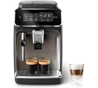 Philips Serie 3300 Espumador de leche clásico EP3326/90 Cafetera Espresso automática Silent Brew, 5 bebidas