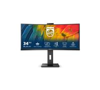 Philips 34B1U5600CH Monitor de oficina - UWQHD, Webcam, USB-C