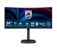 Philips 34B2U3600C/00 Monitor Curvo 34" UWQHD 3440x1440, Panel VA, 120Hz, 4ms, USB-C 90W, HDMI, DisplayPort, Altavoces, VESA