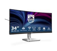 Philips 5000 series 34B2U5600C/00 pantalla para PC 86,4 cm (34") 3440 x 1440 Pixeles Dual QHD LCD Gris