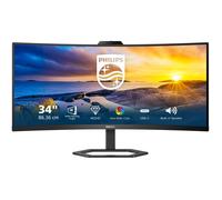 Philips 34E1C5600HE Monitor Curvo VA 34" 4K Ultra HD (3440x1440) 100Hz con USB-C, HDMI y Cámara Web 5MP