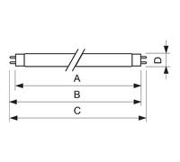 PHILIPS 3617V TUBO LINEAL TL-D COLOREADO 36W VERDE
