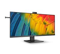 Philips 40B1U5601H Monitor 40 Pulgadas UWQHD, 100Hz, IPS, 4 ms GtG, Altura Ajustable, Altavoces (3440x1440, 1x HDMI 2.0, 1x DP 1.4, USB-Hub, USB-C), Negro