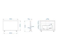 Philips 43HFL5114/12 Televisor 109,2 cm (43") Full HD Smart TV Wifi Negro 250 cd / m²