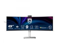 Philips 49B2U6900CH Monitor 49 Pulgadas DQHD, 75Hz, VA, 4 ms GtG, Adaptive Sync., HDR400, Altura Ajustable, Altavoces (5120x1440, 2X HDMI 2.0, 1x DP 1.4, USB-Hub, USB-C), Negro