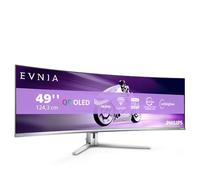 Philips Evnia 8000 49M2C8900L/00 pantalla para PC 124,2 cm (48.9") 5120 x 1440 Pixeles Dual QHD QD-OLED Blanco