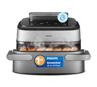 Philips 5000 Airfryer - Freidora de Aire cesta flexible 9,5L, SteamFry
