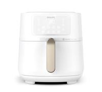 Philips 5000 XXL Airfryer - Freidora de Aire 7,2L, 16 en 1, WiFi, Blanco | 16 modos en 1, 90% menos grasa, tecnología Rapid Air, WiFi, app de recetas HomeID (HD9285/00)