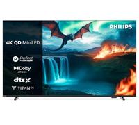 Philips 55MLED820 Mini LED 4K Smart TV - Pantalla de 55 Pulgadas con Motor P5 Picture Engine Ultra HD, Titan OS, Dolby Vision y Sonido Dolby Atmos
