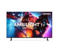 Philips 55MLED910/12 TV 55" Smart 4K Ultra HD QD-Mini LED Ambilight 3 Lados, 120 Hz, HDR10+, Dolby Vision, AMD FreeSync Premium, Titan OS, Control por Voz, Negro