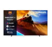Philips Ambilight 55OLED760 4K OLED Smart TV - Pantalla de 55" con P5 AI Picture Engine Ultra HD, Titan OS, Dolby Vision y Atmos Sound - Compatible con Alexa y Asistente de Voz de Google