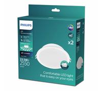 Philips - 59471 MESON 200 23.5W 40K WH rec 2 pack