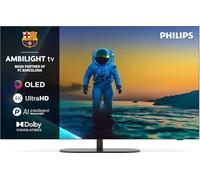 PHILIPS 65OLED810/12 OLED Ambilight TV (Flat, 65 Zoll / 164 cm, UHD 4K, SMART TV, Ambilight) Schwarz (65OLED810/12)