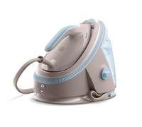 Philips 7000 Centro de Planchado OptimalTEMP, 8,5 bares, 1,5L, Beige | Golpe de vapor 600g, 160g/min continuo, 3120W, Generador de vapor con OptimalTEMP, suela SteamGlide Elite (PSG7200/60)