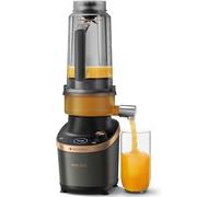 Philips Flip&Juice Batidora de alta velocidad Serie 7000 con módulo extractor de zumo,tecnología ProBlend Ultra,aplicación HomeID, programas de selección rápida y función de limpieza rápida(HR3770/10)