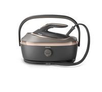 Philips 8000 Centro de Planchado OptimalTEMP, 9 bares, 1,4L, Gris | Golpe de vapor 215g, Generador de vapor con OptimalTEMP, Fácil de Transportar y Guardar, SteamGlide Elites (PSG8200/80)