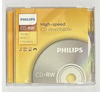 Philips 8710101710242 CD-RW 700MB 10pieza(s) CD en Blanco - CD-RW vírgenes (CD-RW, 700 MB, 10 Pieza(s), 120 mm, 80 min, 12x)