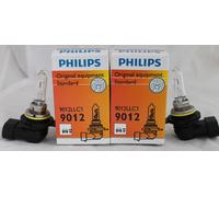 Philips 9012 LLC1 X 2 Bombillas 55W Haz Faro Halógeno OEM 12V Luz HIR2 PX22d