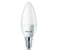 Philips 929001205830 - Bombilla LED vela, casquillo E14, consume 5.5 W (equivalente a 40 W), no regulable, luz blanca fría